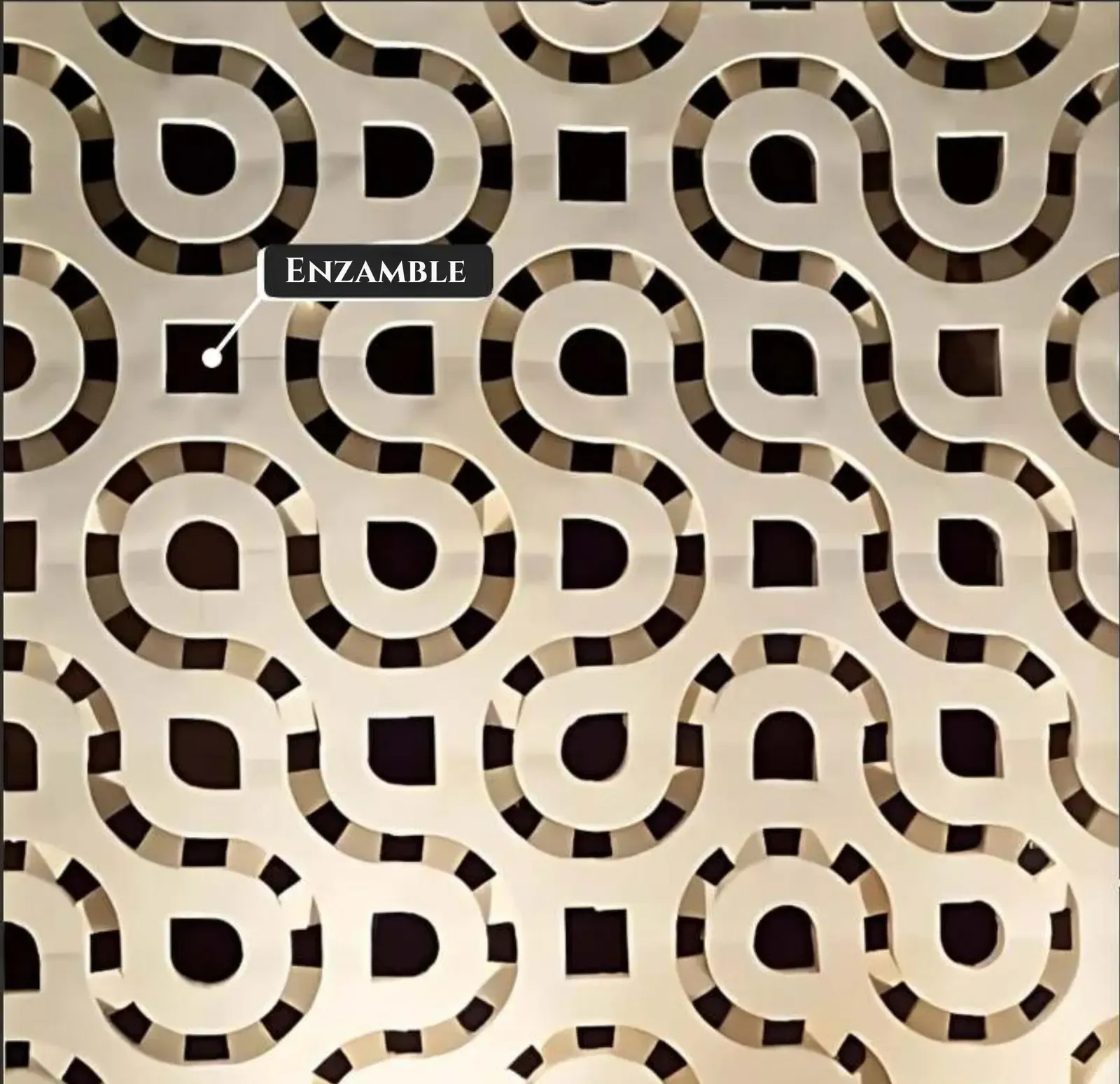 Enzamble used on a lattice detail — cladding supplied in Miami, FL